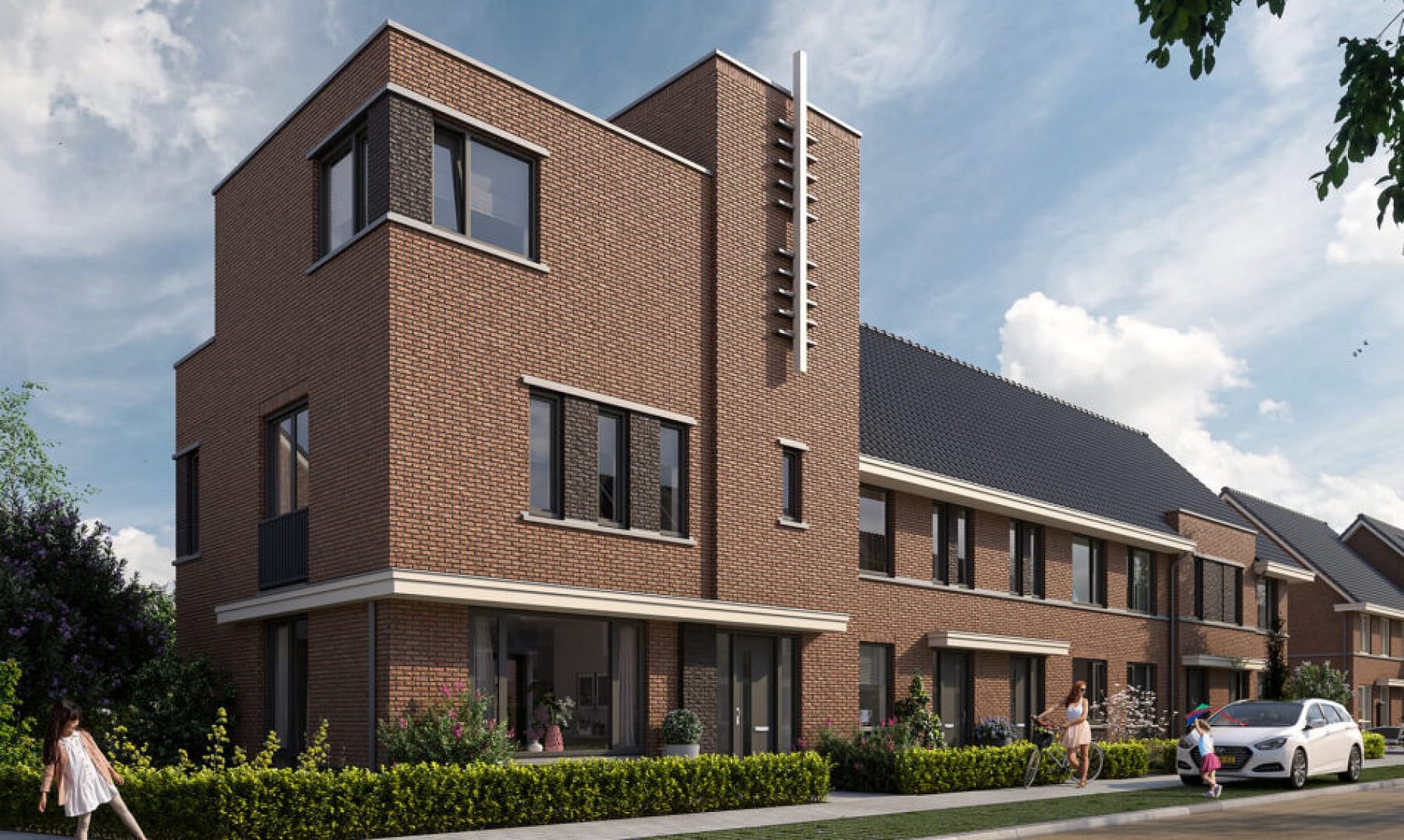 Artist impression of Boerenland 24